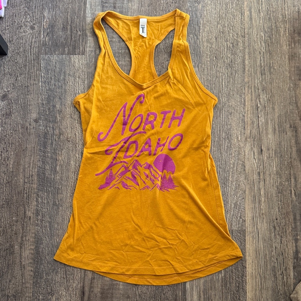 Coeur D’alene Clothing Co North Idaho Graphic Racerback Tank